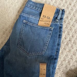 BRAND NEW w tags- J Crew Relaxed for Jeans 33 x 32